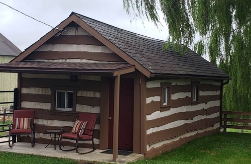 Bainbridge Cabin | Farmstay with pool and firepit