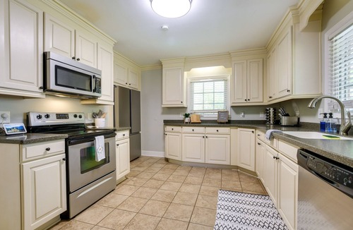 Terry Sanford House | Fayetteville Vacation Rental - 1 Mi to Downtown!