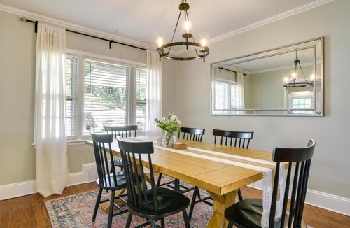 Terry Sanford House | Fayetteville Vacation Rental - 1 Mi to Downtown!