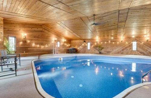 Bridgman House | Featured on TV! Epic Indoor Pool/Slide Sleeps 24