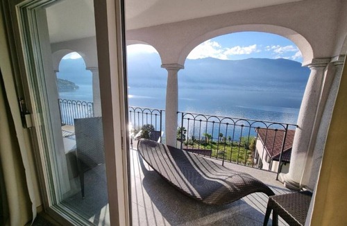 Ranzo Villa | Feel-good oasis with a dream view for all generations (elevator)