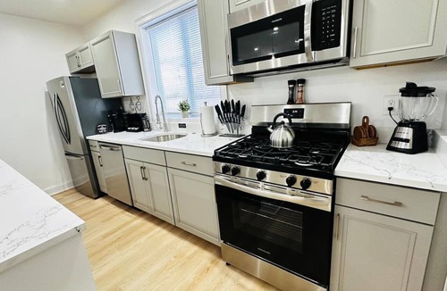 Fitchburg Apartment | Feels Like Home - BBQ, Yard, Fire Pit