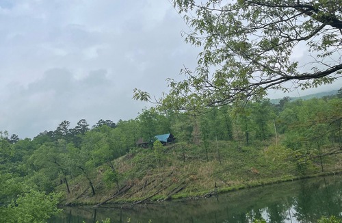 Board Camp Cabin | Fenced for your fur babies! 2 cabins for 1 price!