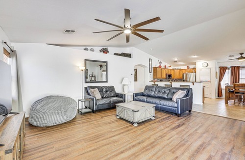 Veramonte House | Fenced Yard + Fire Pit: Quiet Home in Surprise