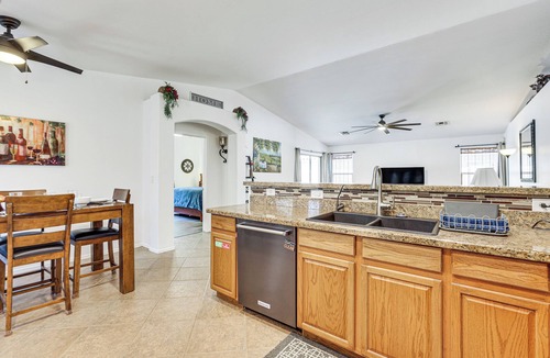 Veramonte House | Fenced Yard + Fire Pit: Quiet Home in Surprise