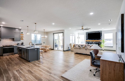 Bel Aire House | Fenced Yard + W/D - Safe Area - Near Wichita Hoops