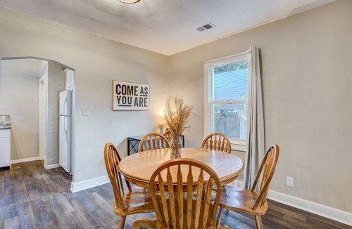 Wichita House | Fenced Yard W/W&D - Nearby Major Highway!