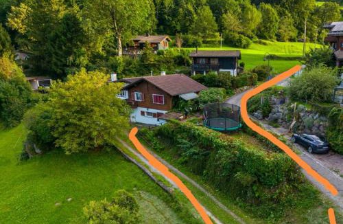 Filzbach House | Ferienhaus mit Berg-und Seesicht