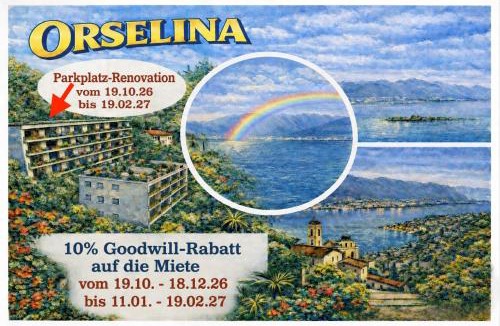 Orselina Apartment | Ferienwohnung D19