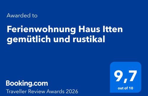 Hondrich Apartment | Ferienwohnung Haus Itten gemütlich und rustikal