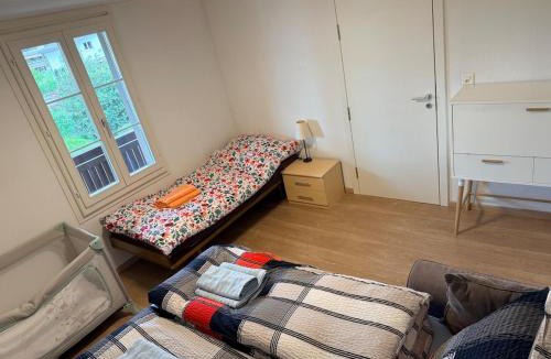 Thun Apartment | Ferienwohnung Winterzeit Thunersee&Mountainview
