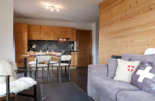 Saint-Pierre-de-Clages Apartment | Ferme de Sandra F2 by Interhome