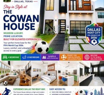 Dallas House | FIFA READY! Dallas Luxury Modern House