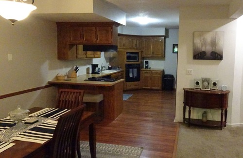 Lenexa Apartment | FIFA World Cup - Spacious 1-bedroom patio apartment in charming Overland Park.
