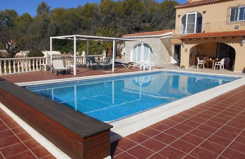 Jalon House | Finca Rustica with air conditioning and shared swimming pool in a quiet location