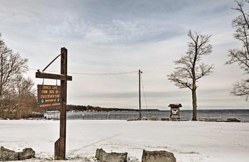 Town of Milo House | Finger Lakes Retreat w/Sunroom, Fire Pit & BBQ!