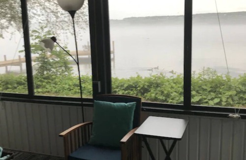 Rock Stream House | Fir Tree Cottage with a million dollar view of Seneca lake.