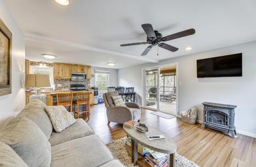 Eagle Rock House | Fire Pit and Patio Creekside Cabin in Eagle Rock!