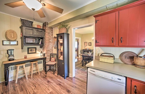 Speculator House | Fire Pit & Beach: Lake Pleasant Home w/Views