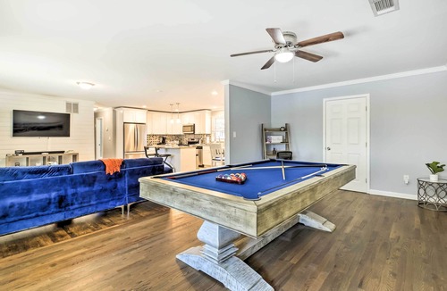 Collier Heights House | Fire Pit & Deck: Home 7 Mi to Mercedes-Benz!
