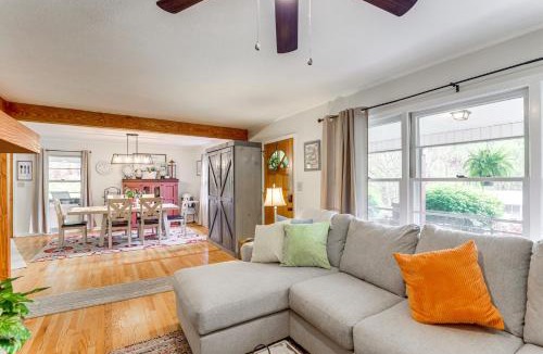 Weaverville House | Fire Pit & Game Room: Family Home in Marshall