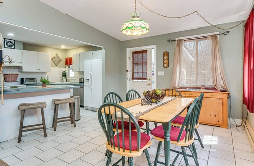 Briar Crest Woods House | Fire Pit, Gas Grill: Pet-Friendly Blakeslee Home!