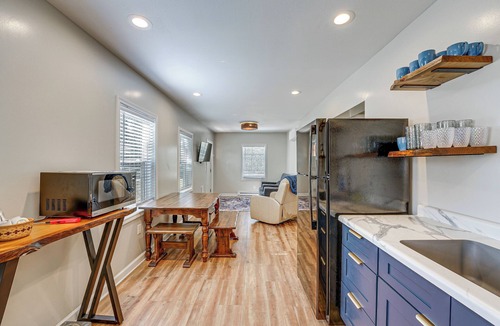 Idlewild Cabin | Fire Pit & Patio: Pet-Friendly Cabin in Idlewild!