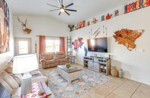 Carlsbad House | Fire Pit, Pets Welcome: Home 4 Mi to Dtwn Carlsbad