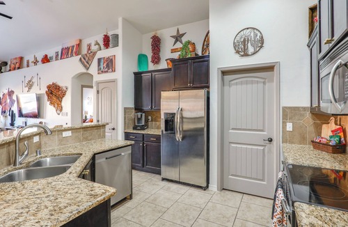 Carlsbad House | Fire Pit, Pets Welcome: Home 4 Mi to Dtwn Carlsbad