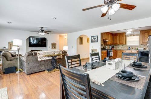 Hardy House | Fire Pit Retreat Near Spring River