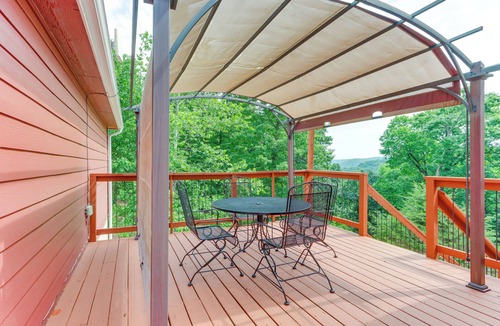 Sylvan Shores House | Fire Pit w/Great View! Beaver Lake Home by Marina