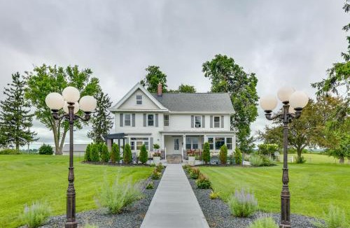 Mount Horeb House | Fire Pits, Views and Yard Luxe Mt Horeb Getaway!