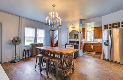 Mount Horeb House | Fire Pits, Views & Yard: Luxe Mt Horeb Getaway!