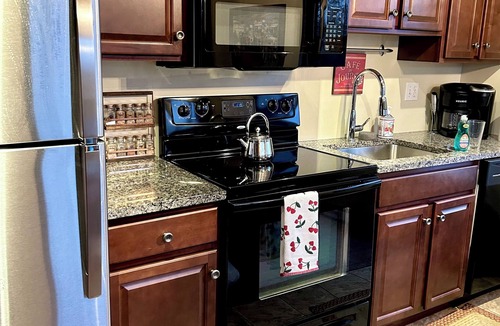 Seven Springs Condo | Fireplace, Outdoor Bar and Grill, New pillowtop matresses with down bedding!