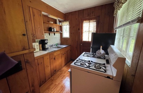 Chestertown House | Fireside Cabin, Pool & AC, Wonderful Cozy Adirondack Cabin steps from Loon Lake.