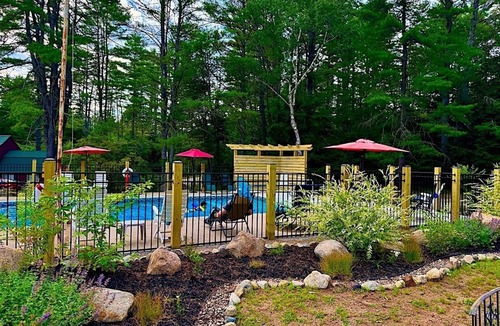 Chestertown House | Fireside Cabin, Pool & AC, Wonderful Cozy Adirondack Cabin steps from Loon Lake.