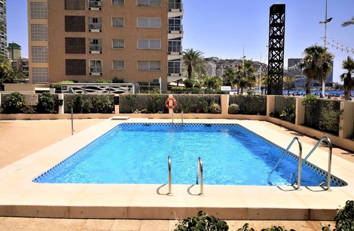 Benidorm Apartment | First line Levante Beach Jazmines 18-1