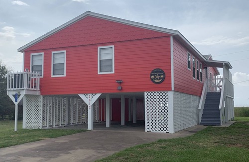 Galveston House | First row Gulf views!