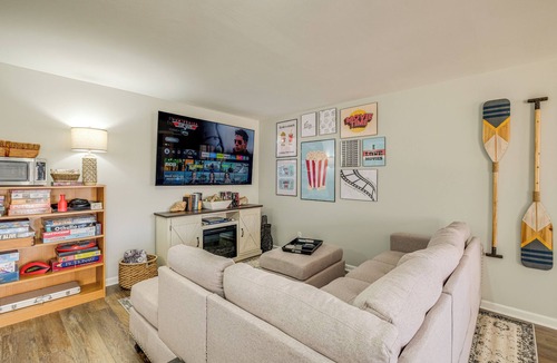 Moneta Cottage | Fish, Boat & Hike: Lakefront Home w/Game Room!