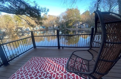 Rocky Mount House | Fish from your deck near 10th hole of golf course
