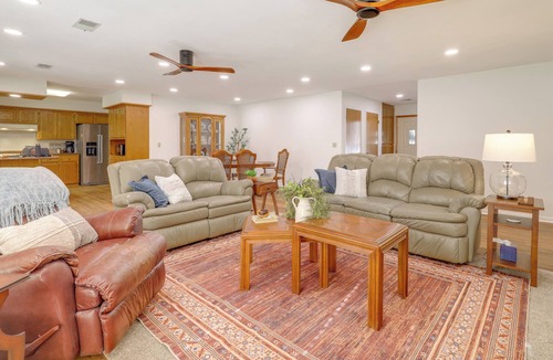 Swinging Bridge Village House | Fish, Hike & Relax: Heber Springs Family Home
