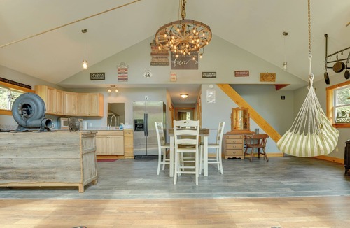 Dexter House | Fish + Hike: Wooded Home w/Deck in Dexter