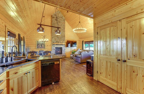 Maysville Cabin | Fish, Raft & Relax! Spacious Sulphur Springs Home