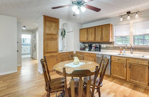 Eatonton Cottage | Fish & Swim Off the Dock: Lake Sinclair Family Gem