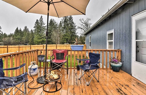 Lewis County House | 'Fishermens Tiny' Near Cowlitz River!