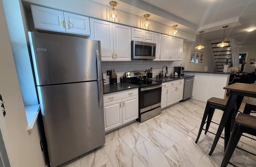 Fishtown House | Fishtown Federal 3BR Game Room + Patio