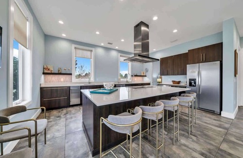 Avalon Beach Estates House | Flamingo Destination | Free Beach Chairs & Free Golf Cart | Private Pool with Gulf Views | 3-Min Walk to Private Beach