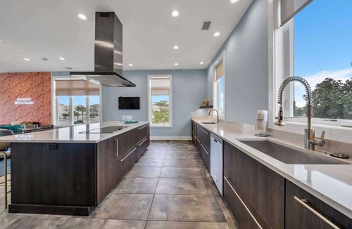 Avalon Beach Estates House | Flamingo Destination | Free Beach Chairs & Free Golf Cart | Private Pool with Gulf Views | 3-Min Walk to Private Beach
