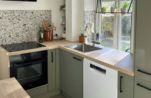København NV Apartment | Flat with courtyard in former shop