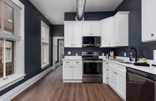 Harrisburg Apartment | Flats on Front - Riverfront Gem, Fast Wi-Fi, 2F